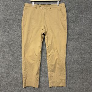 Vintage Hertling Chino Pant Brown Trousers Preppy Casual USA Dress 36x29 Preppy